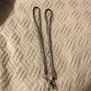 $4 w/ bundle: Rhinestone badge holder